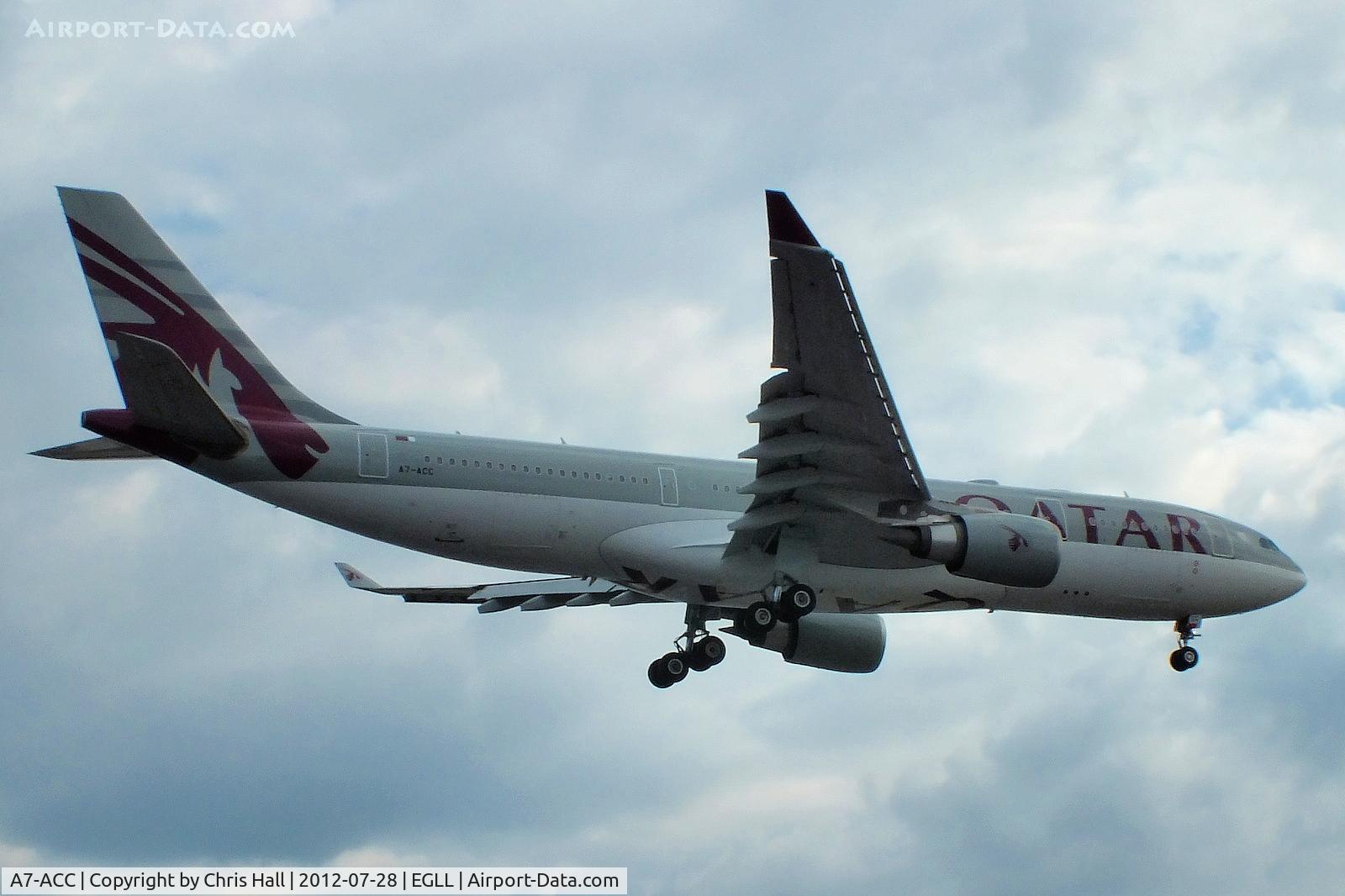A7-ACC, 2003 Airbus A330-202 C/N 511, Qatar Airways
