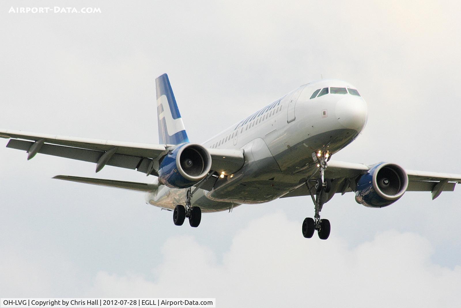 OH-LVG, 2003 Airbus A319-112 C/N 1916, Finnair