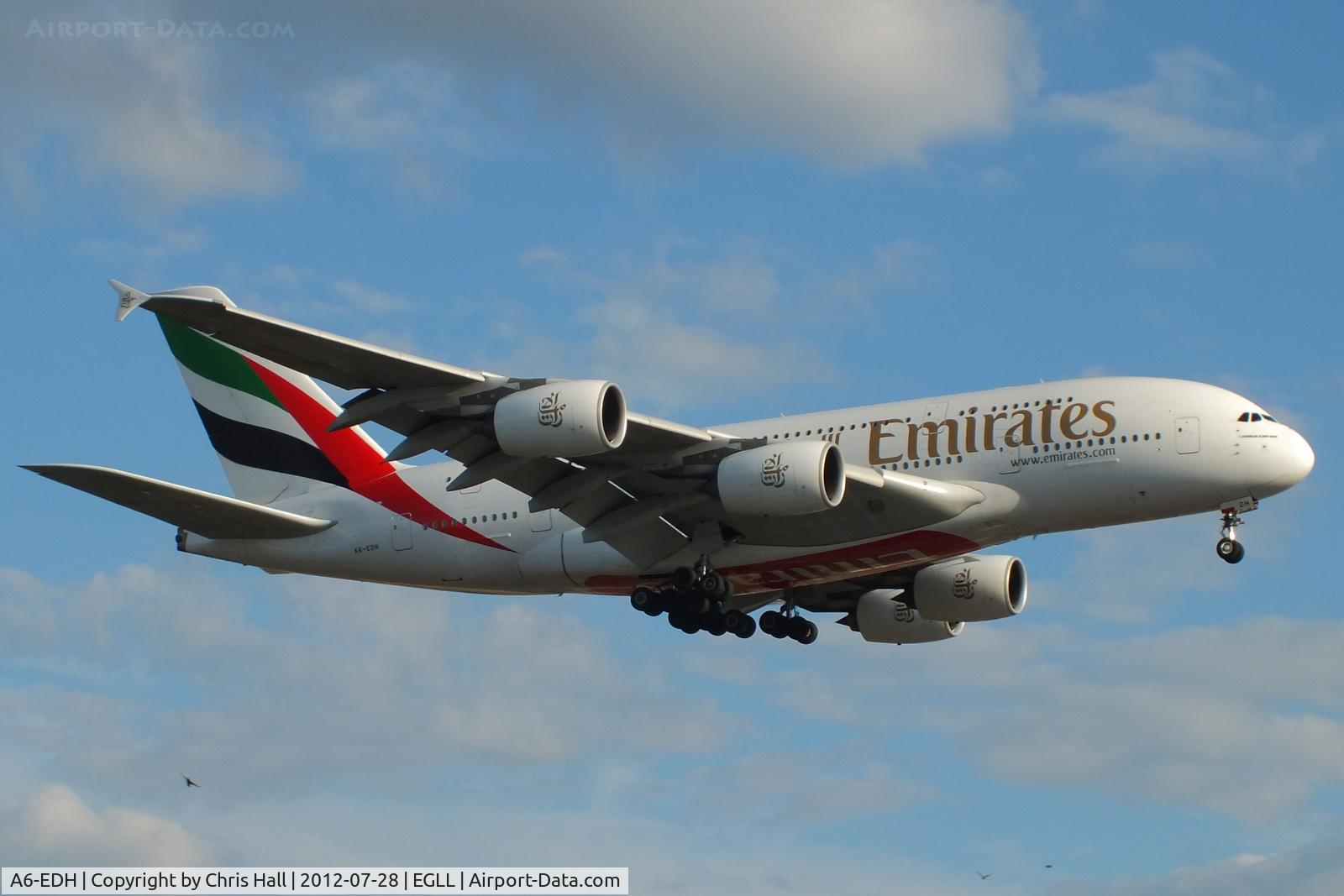 A6-EDH, 2009 Airbus A380-861 C/N 025, Emirates