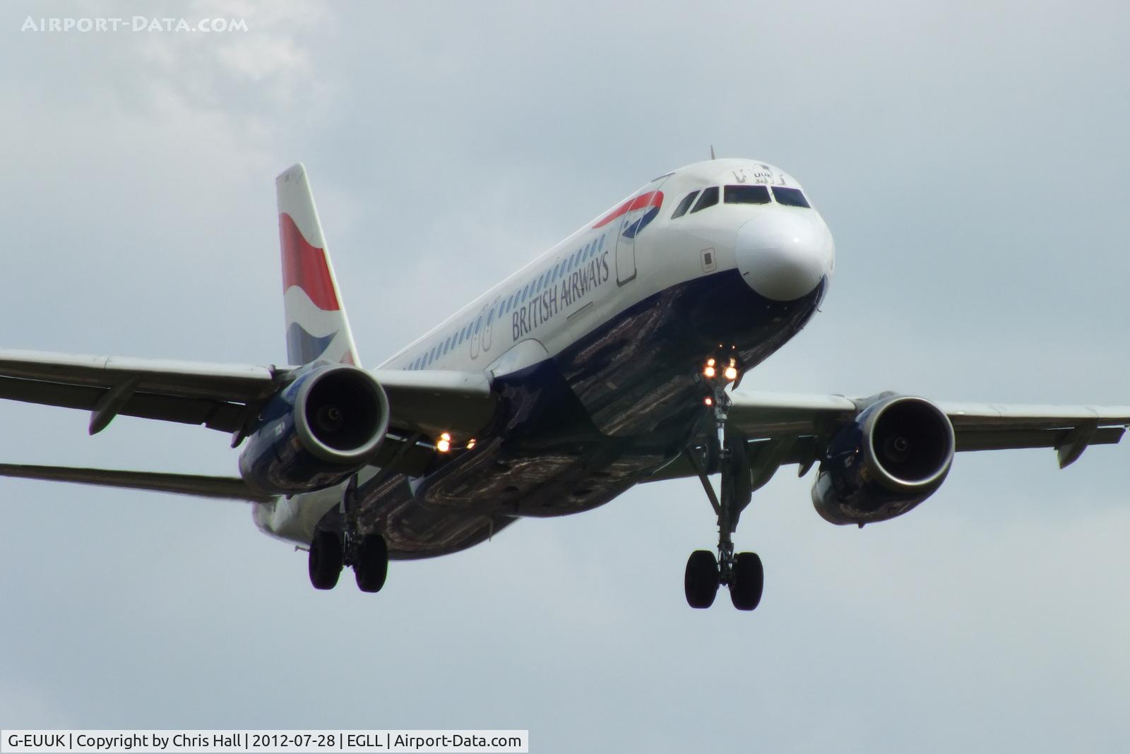 G-EUUK, 2002 Airbus A320-232 C/N 1899, British Airways