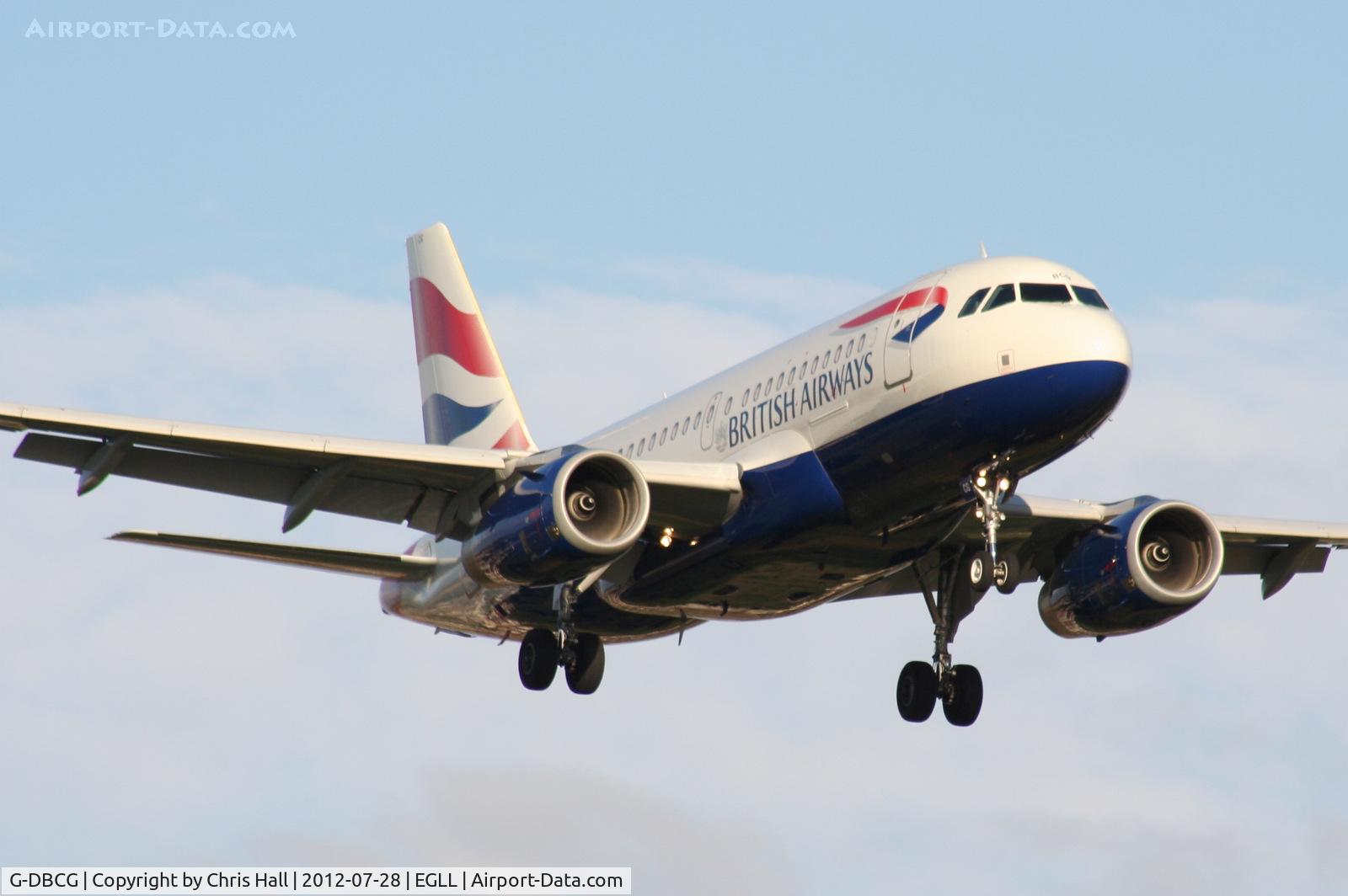 G-DBCG, 2005 Airbus A319-131 C/N 2694, British Airways