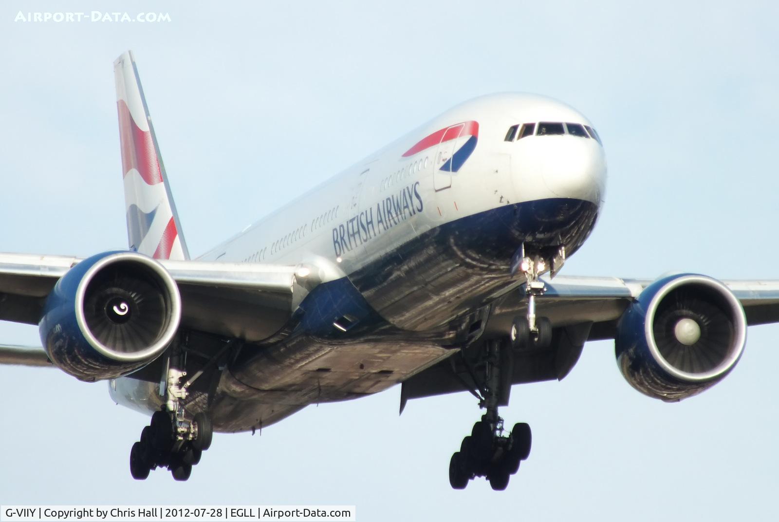 G-VIIY, 1999 Boeing 777-236 C/N 29967, British Airways