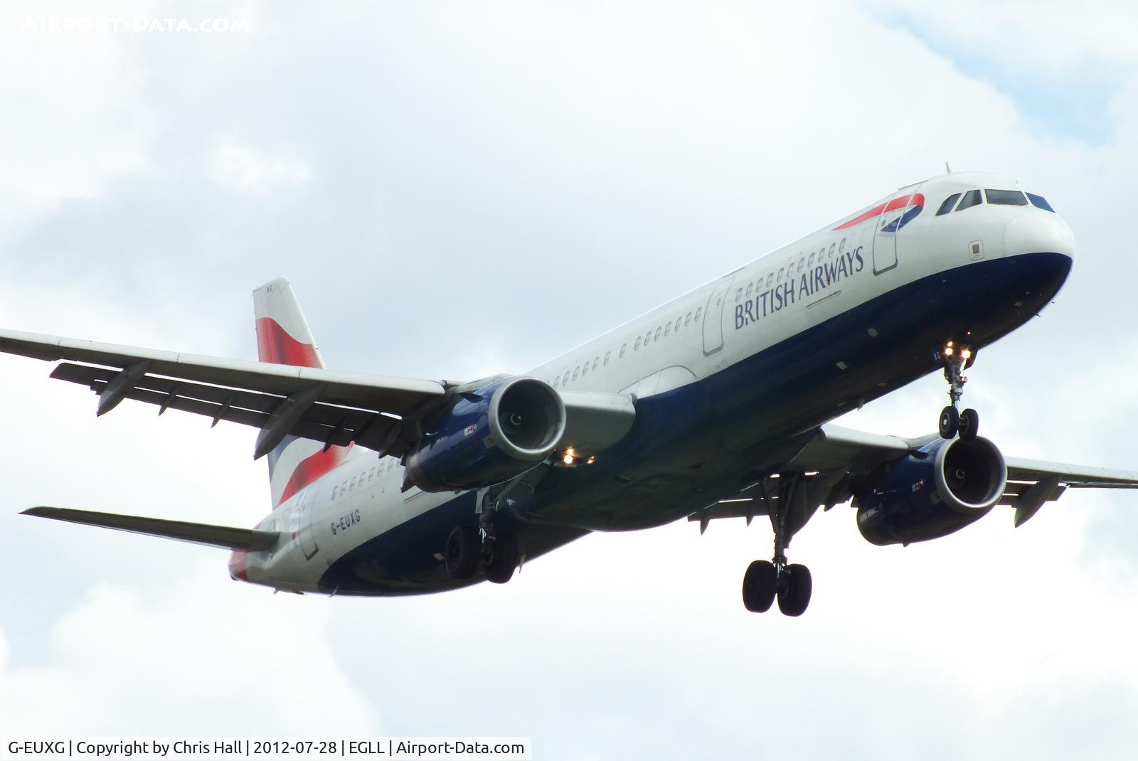 G-EUXG, 2004 Airbus A321-231 C/N 2351, British Airways