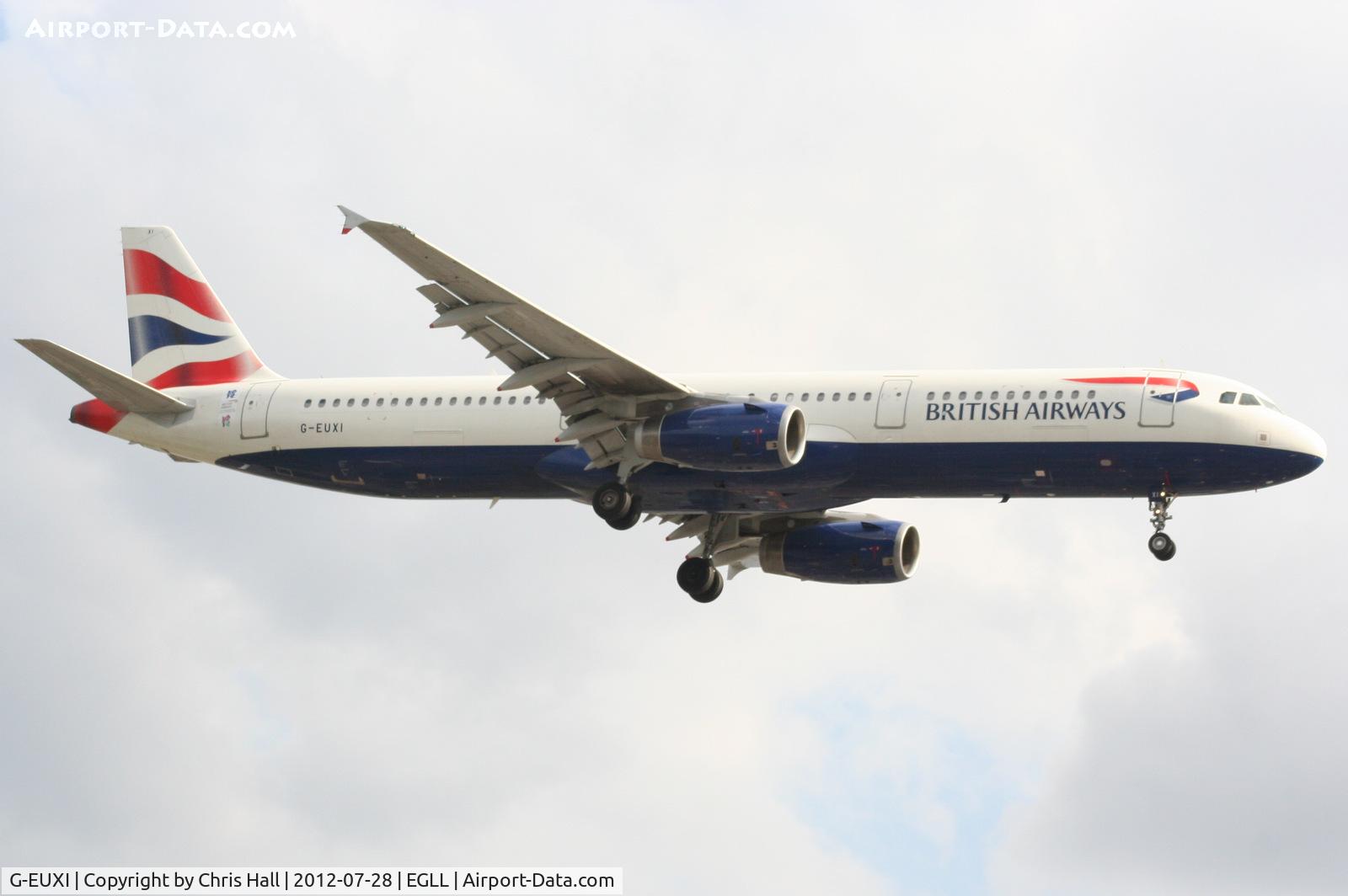 G-EUXI, 2005 Airbus A321-231 C/N 2536, British Airways