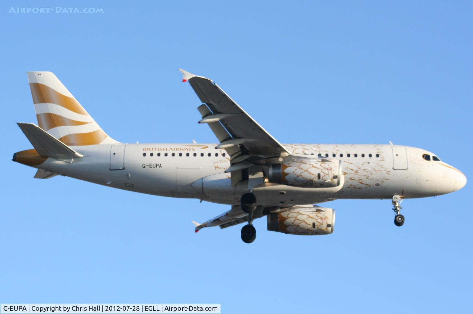 G-EUPA, 1999 Airbus A319-131 C/N 1082, British Airways 