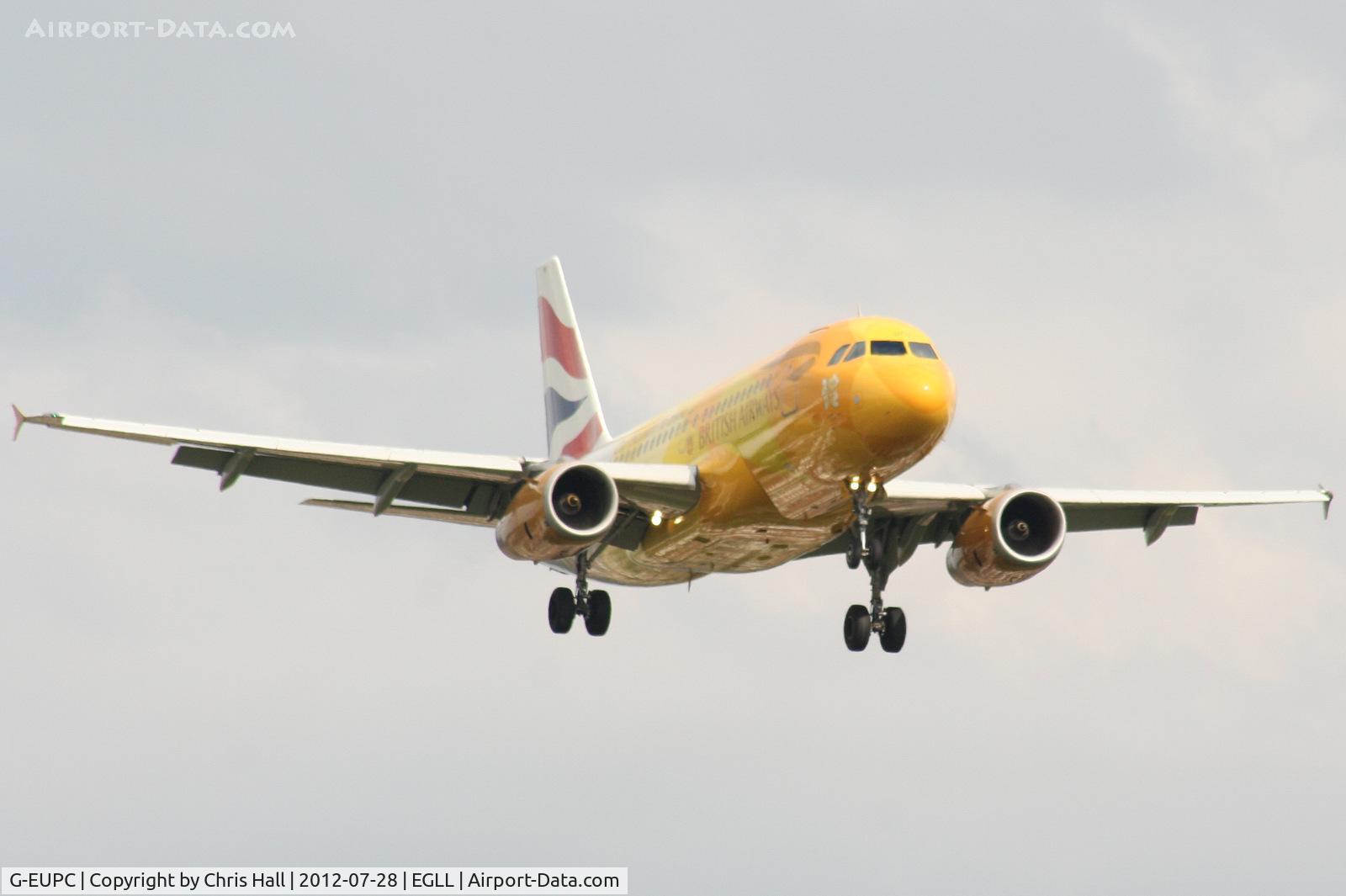 G-EUPC, 1999 Airbus A319-131 C/N 1118, British Airways 