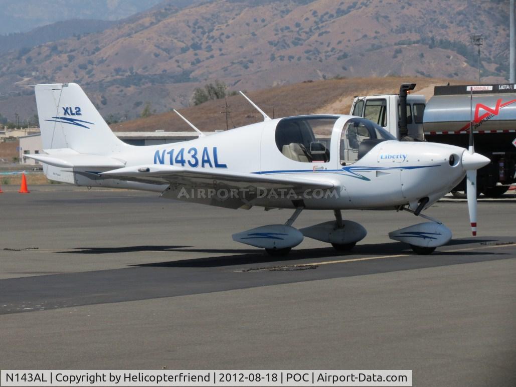 N143AL, 2006 Liberty XL-2 C/N 0035, Parked in transient parking