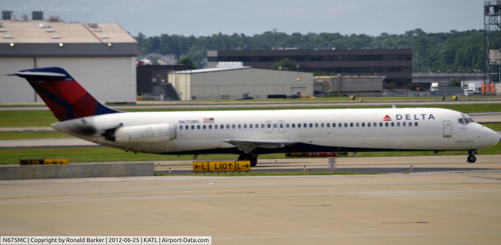N675MC, 1975 Douglas DC-9-51 C/N 47651, Taxi ATL