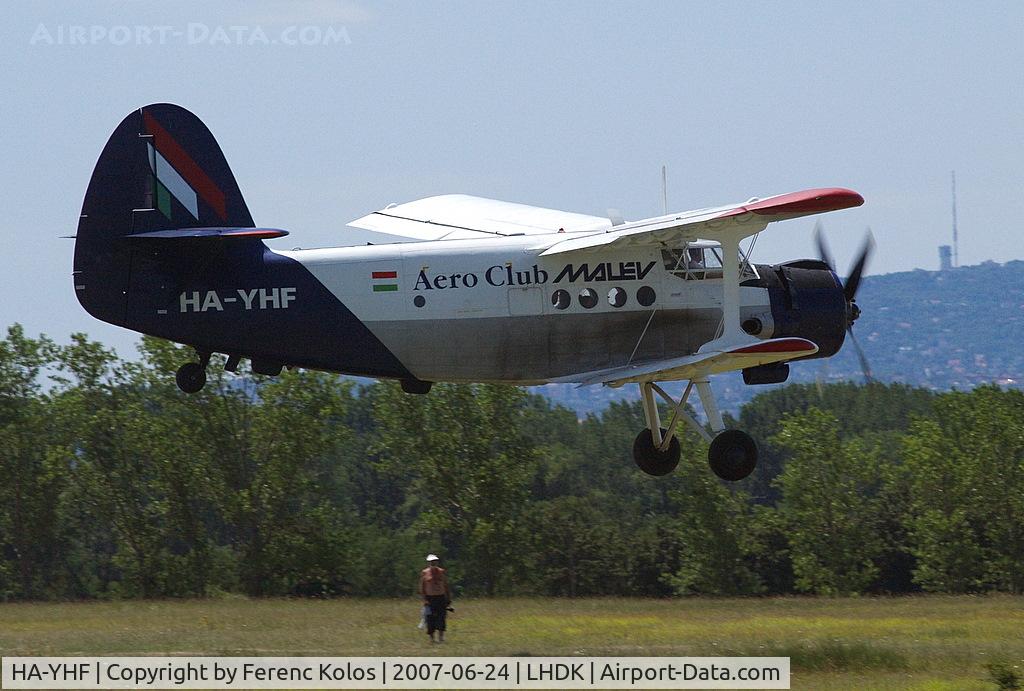 HA-YHF, 1988 PZL-Mielec AN-2PF C/N 1G224-13, Dunakeszi