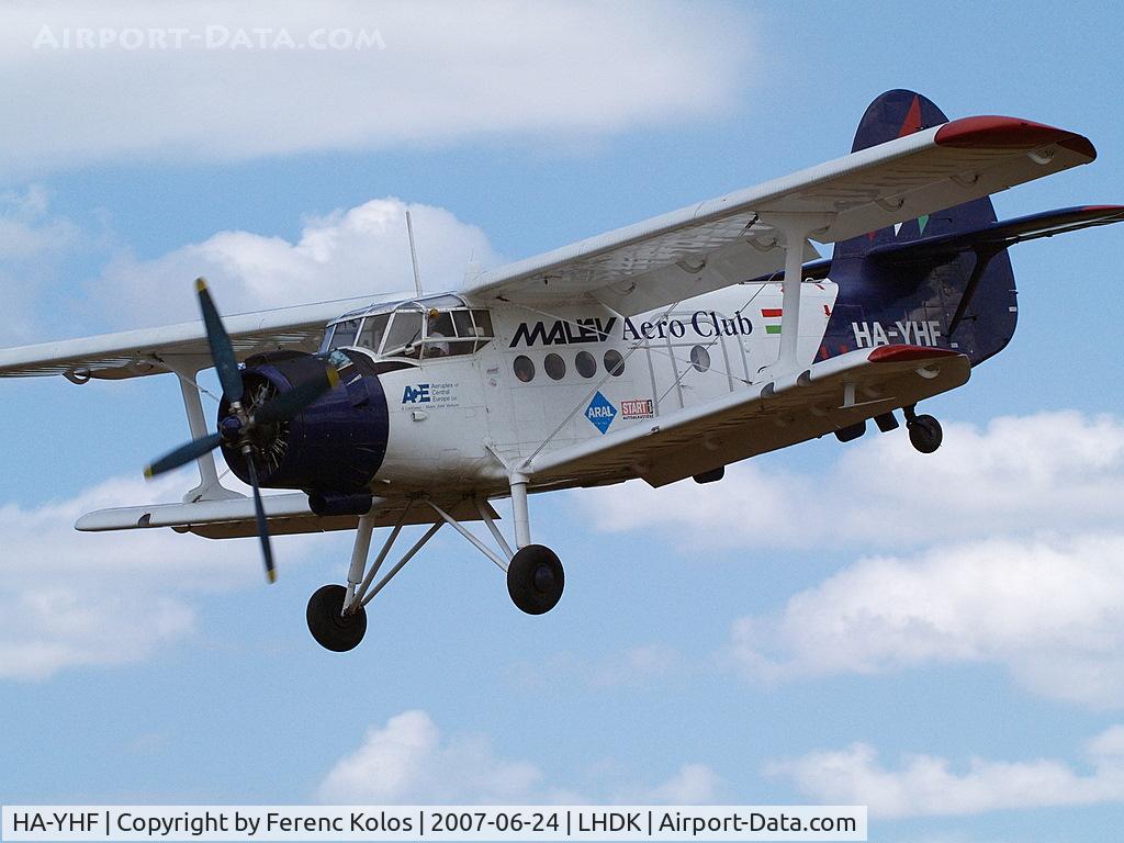 HA-YHF, 1988 PZL-Mielec AN-2PF C/N 1G224-13, Dunakeszi