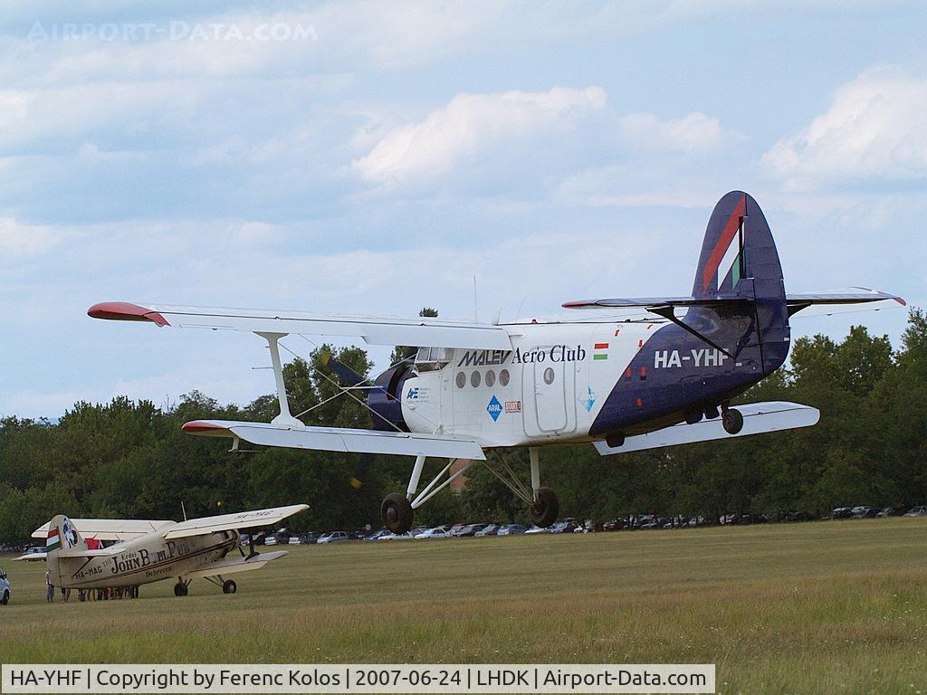 HA-YHF, 1988 PZL-Mielec AN-2PF C/N 1G224-13, Dunakeszi