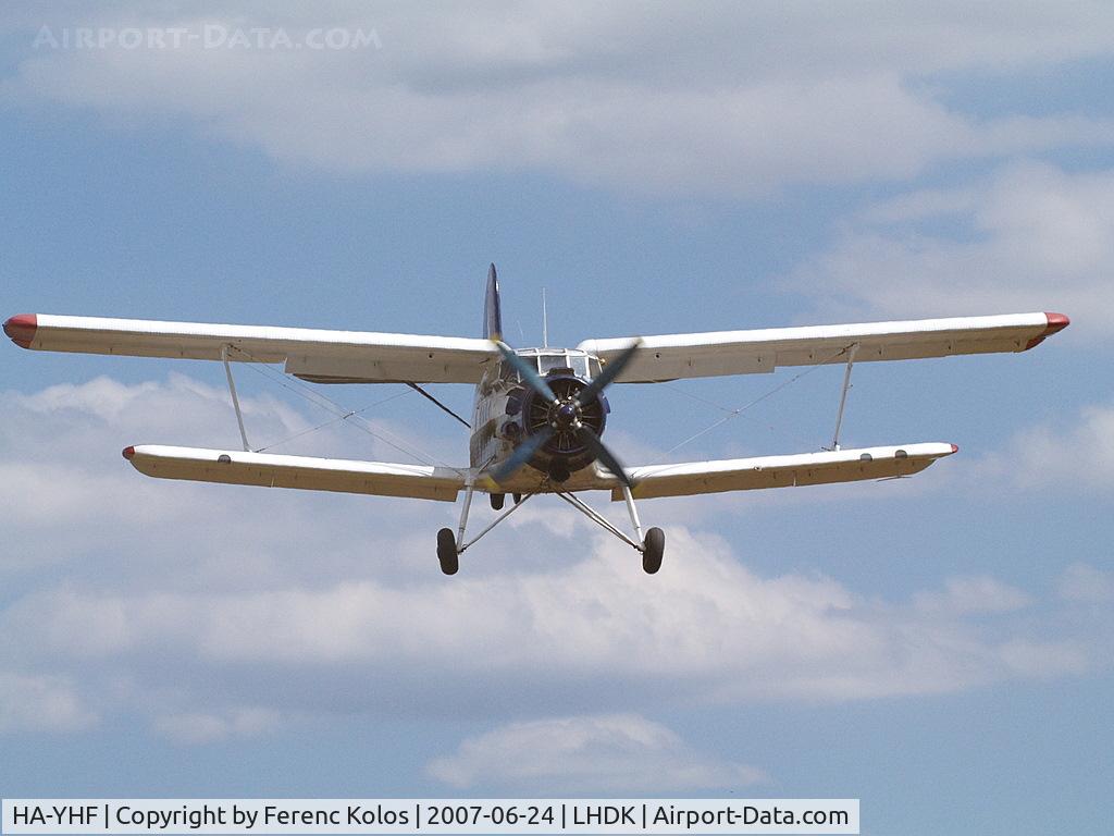 HA-YHF, 1988 PZL-Mielec AN-2PF C/N 1G224-13, Dunakeszi