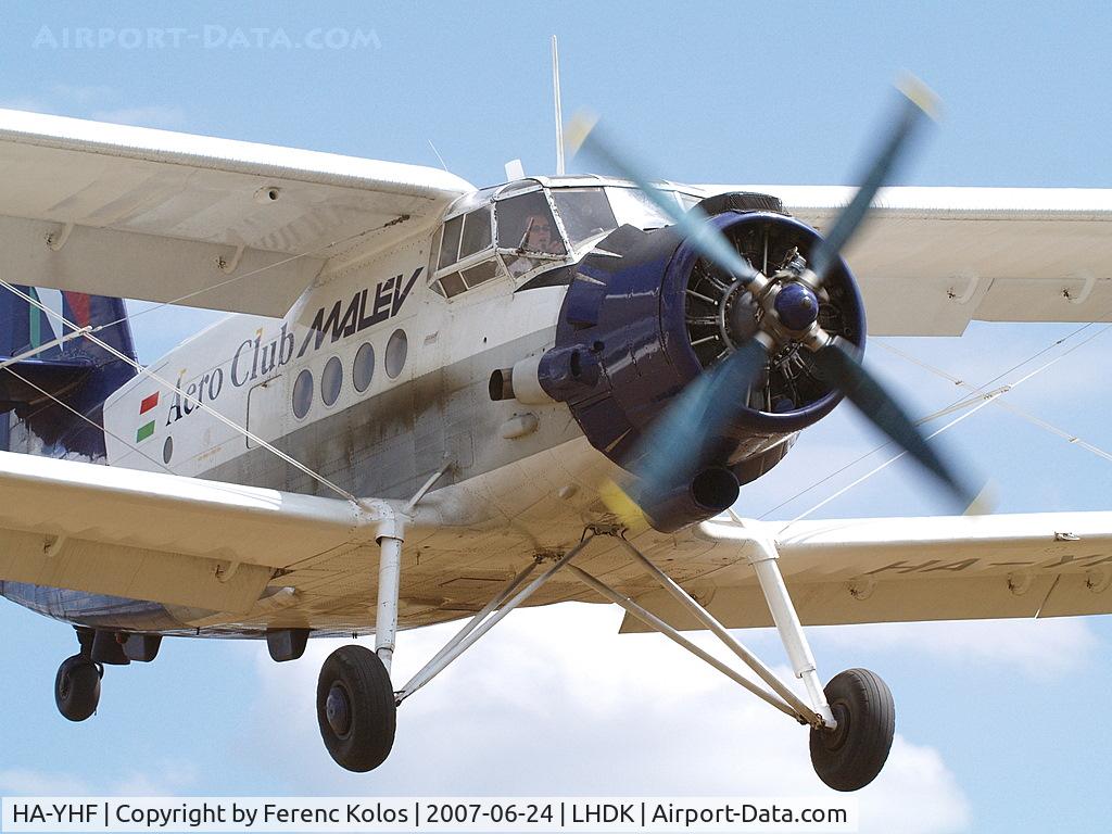 HA-YHF, 1988 PZL-Mielec AN-2PF C/N 1G224-13, Dunakeszi