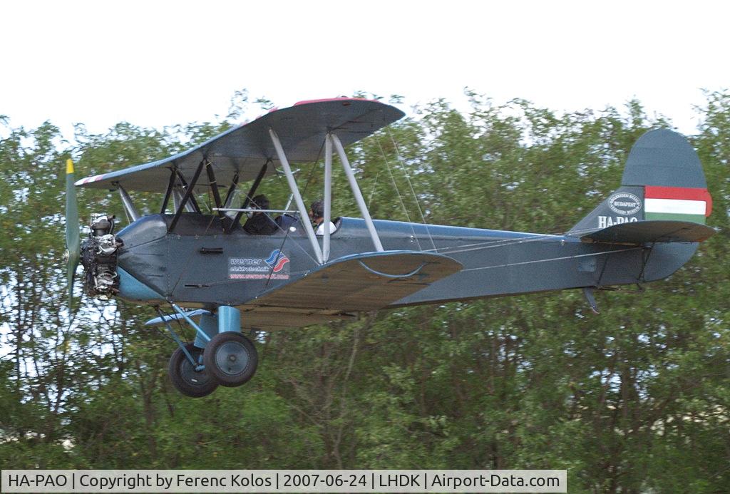 HA-PAO, 1954 PZL-Okecie CSS-13 (Polikarpov Po-2) C/N 0448, Dunakeszi