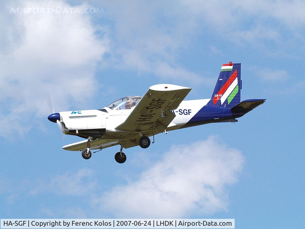 HA-SGF, 1982 Zlin Z-142 C/N 0282, Dunakeszi