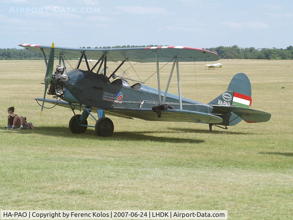 HA-PAO, 1954 PZL-Okecie CSS-13 (Polikarpov Po-2) C/N 0448, Dunakeszi