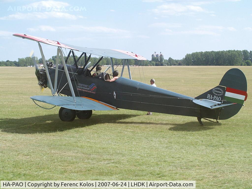 HA-PAO, 1954 PZL-Okecie CSS-13 (Polikarpov Po-2) C/N 0448, Dunakeszi