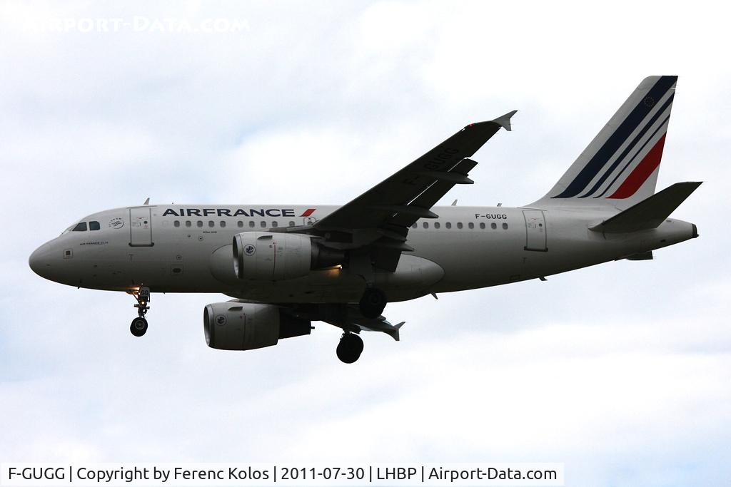 F-GUGG, 2004 Airbus A318-111 C/N 2317, Ferihegy