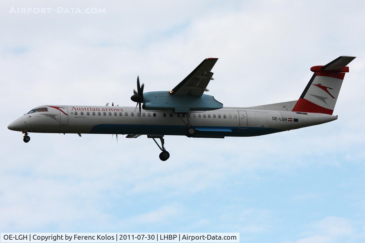 OE-LGH, 2002 De Havilland Canada DHC-8-402Q Dash 8 C/N 4075, Ferihegy