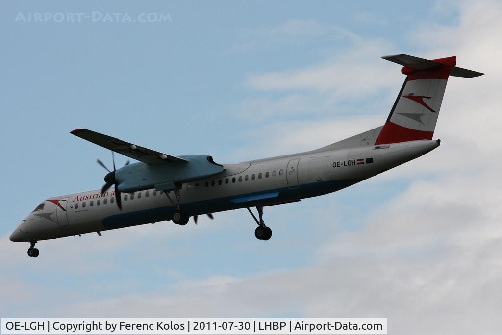 OE-LGH, 2002 De Havilland Canada DHC-8-402Q Dash 8 C/N 4075, Ferihegy