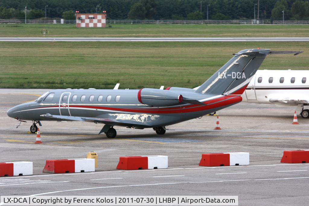 LX-DCA, 2008 Cessna 525B CitationJet CJ3 C/N 525B-0227, Ferihegy