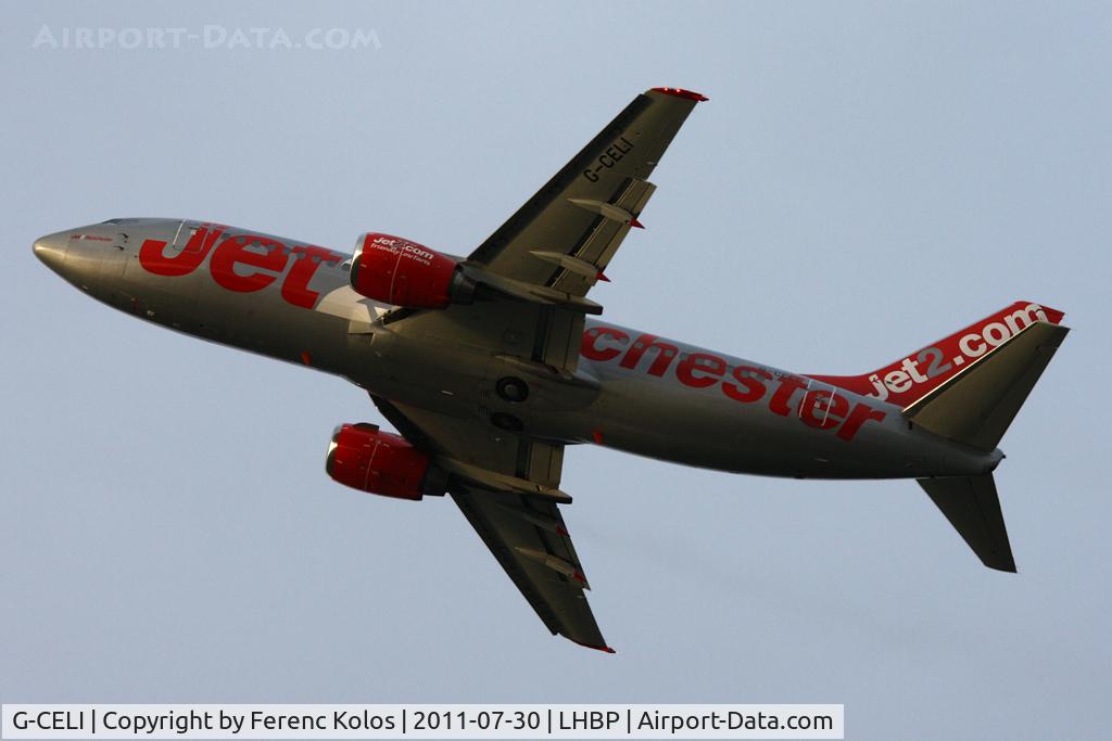 G-CELI, 1986 Boeing 737-330 C/N 23526, Ferihegy