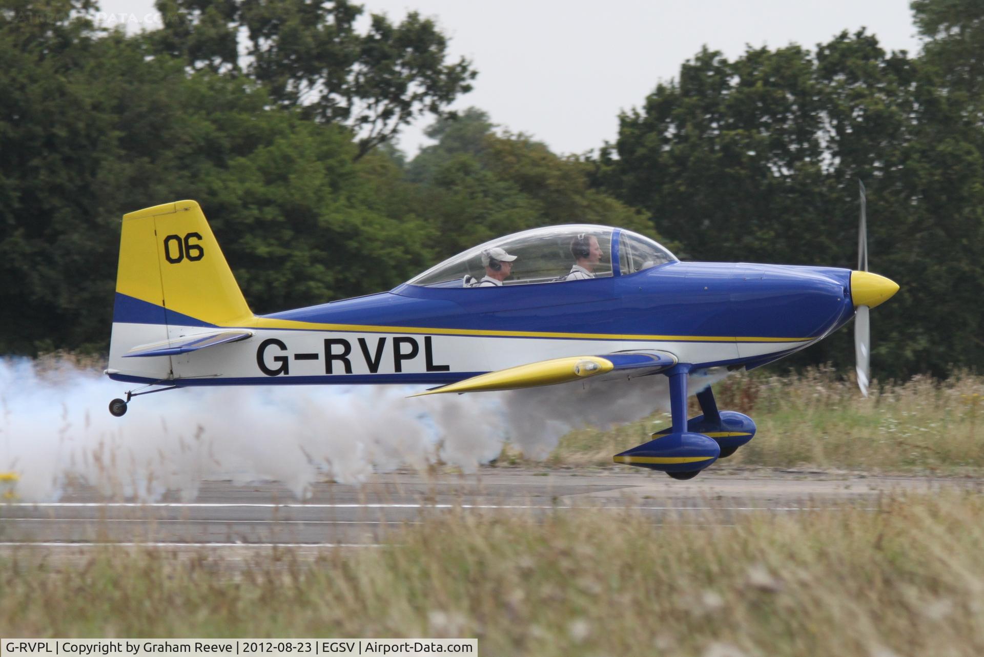 G-RVPL, 2006 Vans RV-8 C/N PFA 303-13885, Taking off.