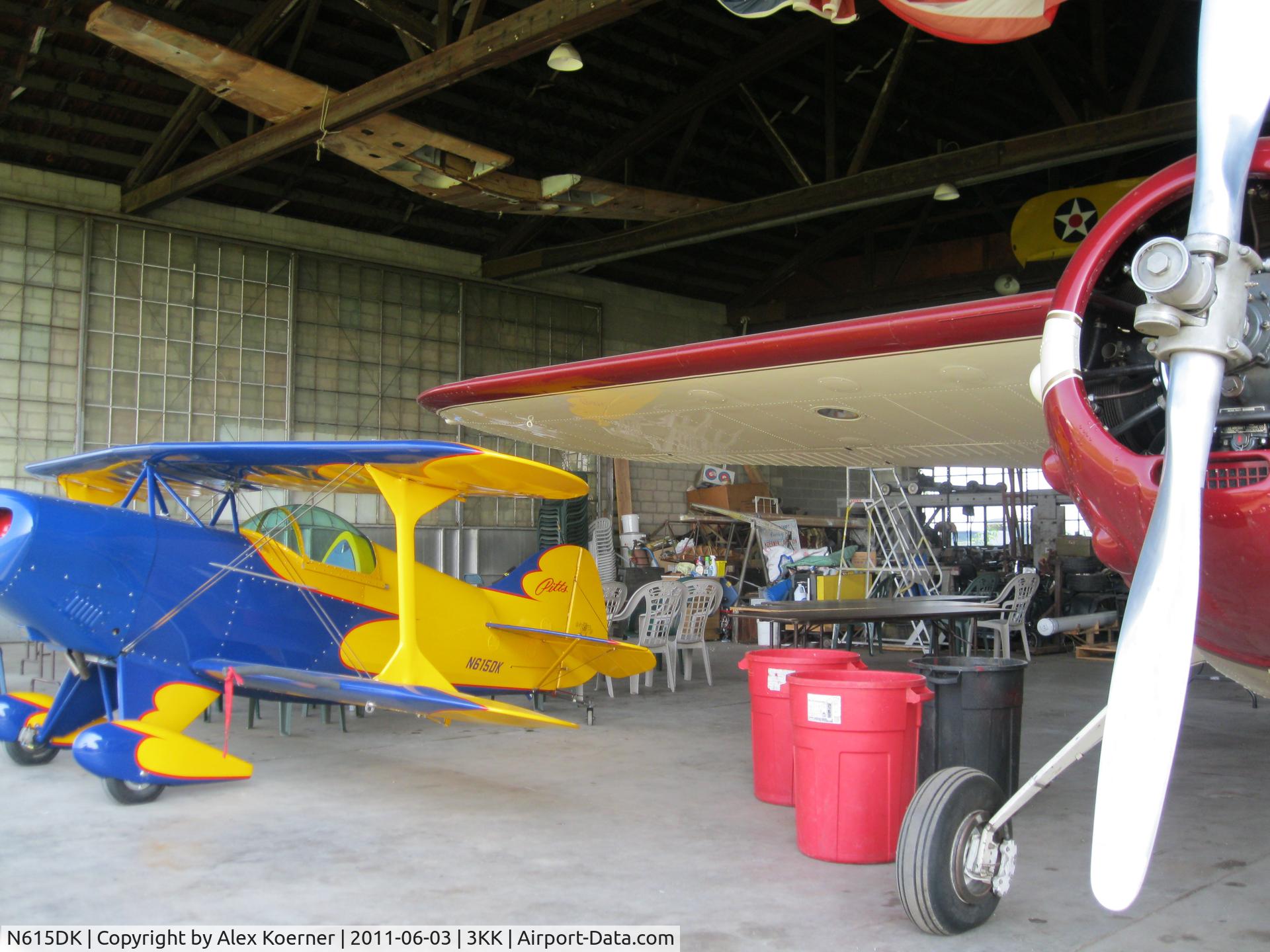 N615DK, 2007 Pitts S-1S Special C/N RKS1S003, Pitts s1s built by Koerner Aviation