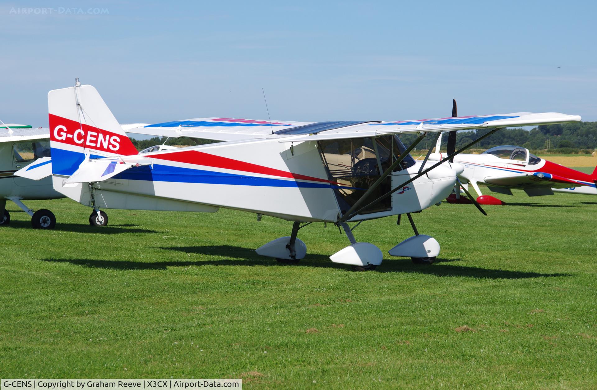 G-CENS, 2007 Best Off Skyranger Swift 912S(1) C/N BMAA/HB/536, Parked at Northrepps.