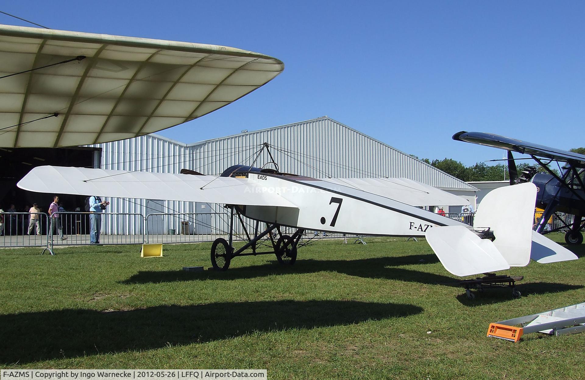 F-AZMS, Morane-Saulnier Type H13 Replica C/N SAMS 22.01, Morane-Saulnier Type H at the Meeting Aerien 2012, La-Ferte-Alais