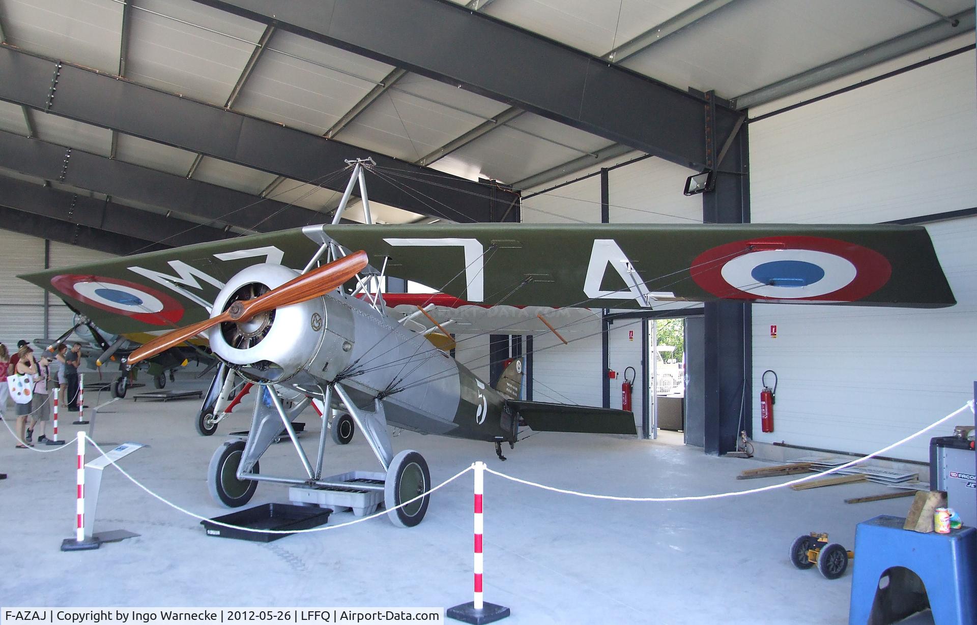 F-AZAJ, 1927 Morane-Saulnier MS-138EP-2 C/N 3220/138, Morane-Saulnier MS.138 EP-2 at the Meeting Aerien 2012, La-Ferte-Alais
