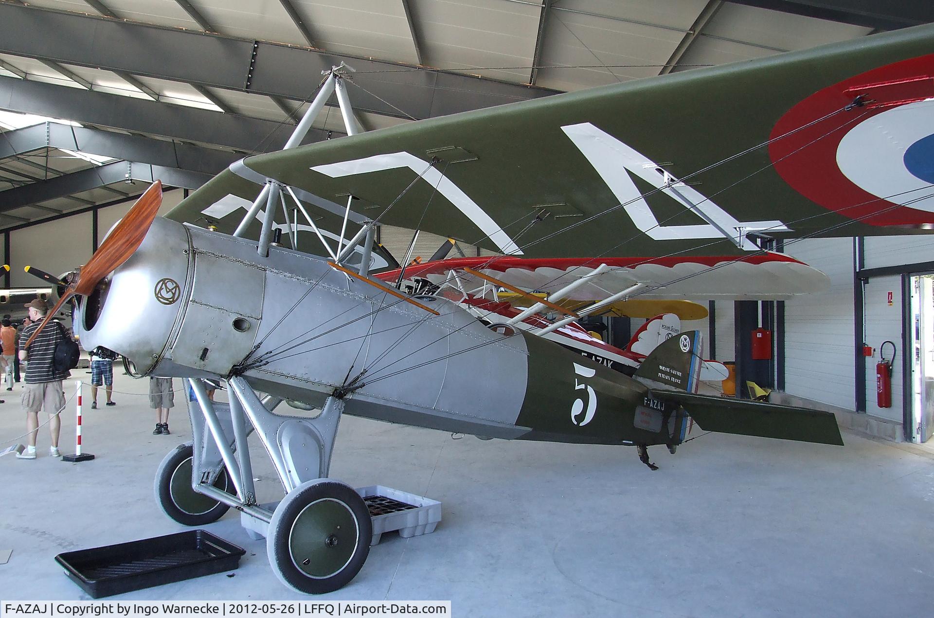 F-AZAJ, 1927 Morane-Saulnier MS-138EP-2 C/N 3220/138, Morane-Saulnier MS.138 EP-2 at the Meeting Aerien 2012, La-Ferte-Alais