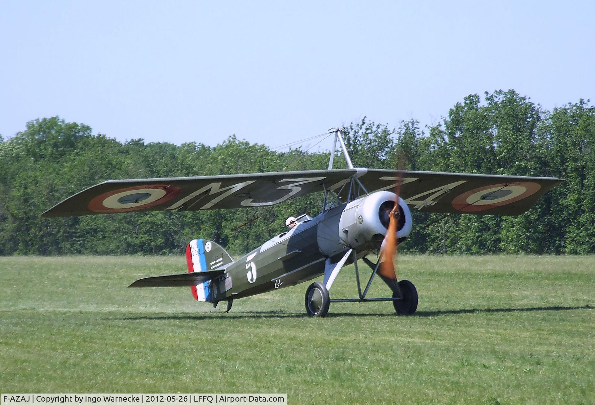 F-AZAJ, 1927 Morane-Saulnier MS-138EP-2 C/N 3220/138, Morane-Saulnier MS.138 EP-2 at the Meeting Aerien 2012, La-Ferte-Alais