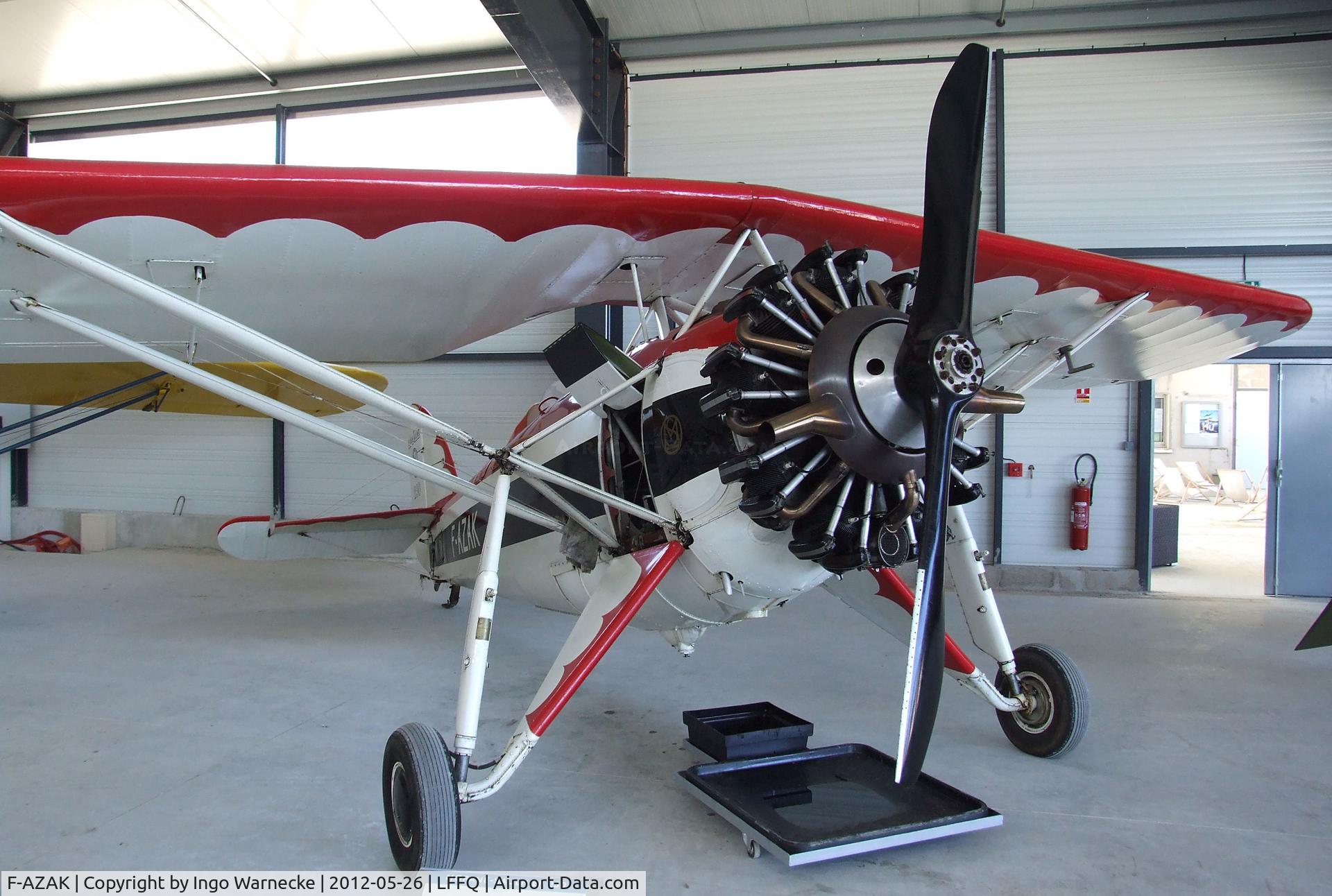 F-AZAK, Morane-Saulnier MS-230 C/N 403, Morane-Saulnier MS.230 at the Meeting Aerien 2012, La-Ferte-Alais