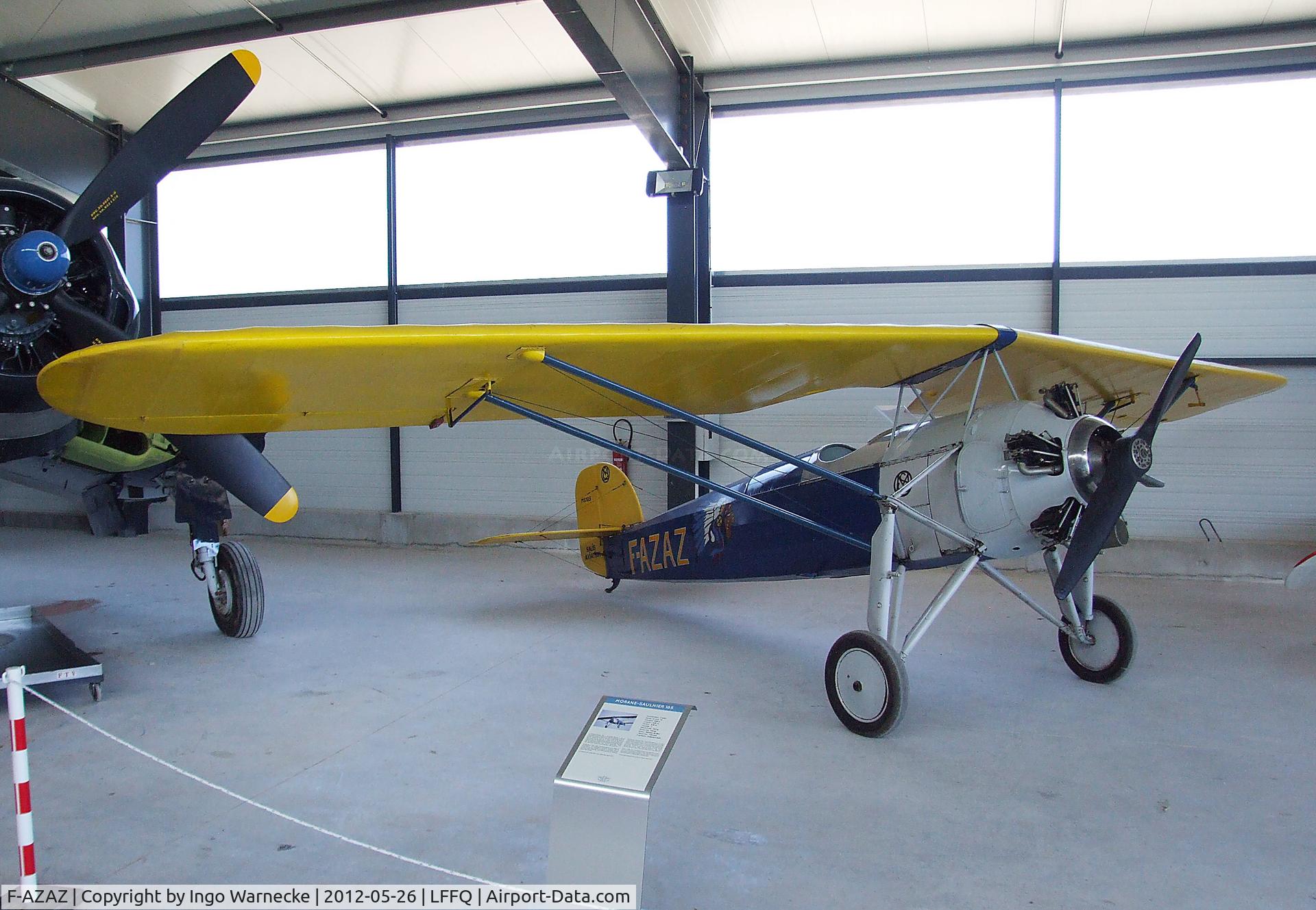 F-AZAZ, Morane-Saulnier MS-185 C/N 01, Morane-Saulnier MS.185 at the Meeting Aerien 2012, La-Ferte-Alais