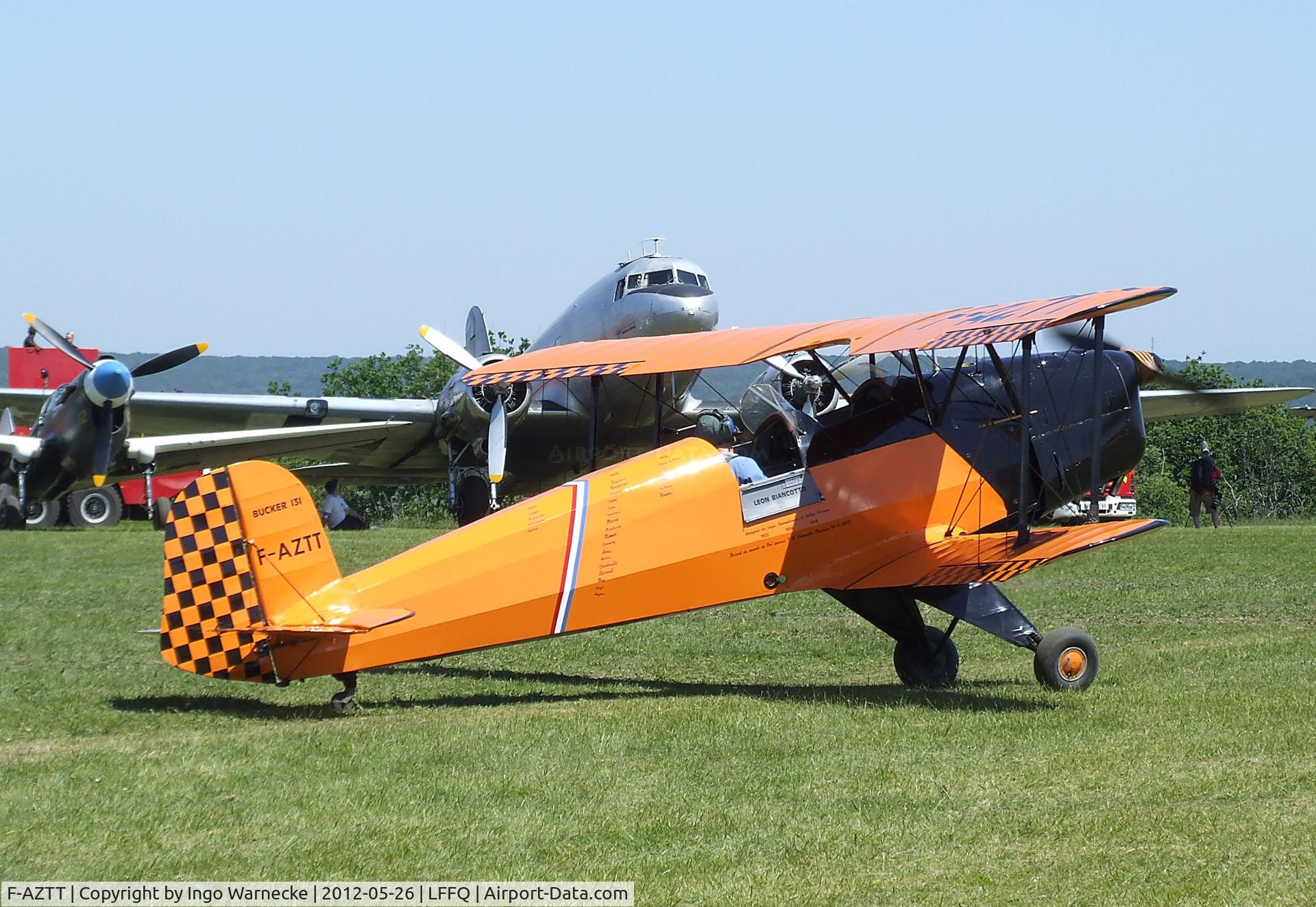 F-AZTT, CASA 1-131E Jungmann C/N 2241, CASA 1.131 E (Bücker Bü 131 Jungmann) at the Meeting Aerien 2012, La-Ferte-Alais