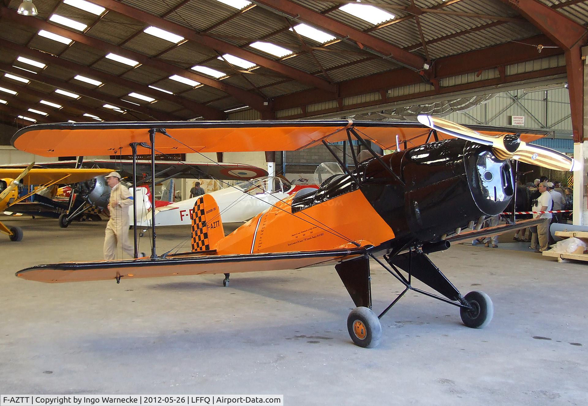 F-AZTT, CASA 1-131E Jungmann C/N 2241, CASA 1.131 E (Bücker Bü 131 Jungmann) at the Meeting Aerien 2012, La-Ferte-Alais