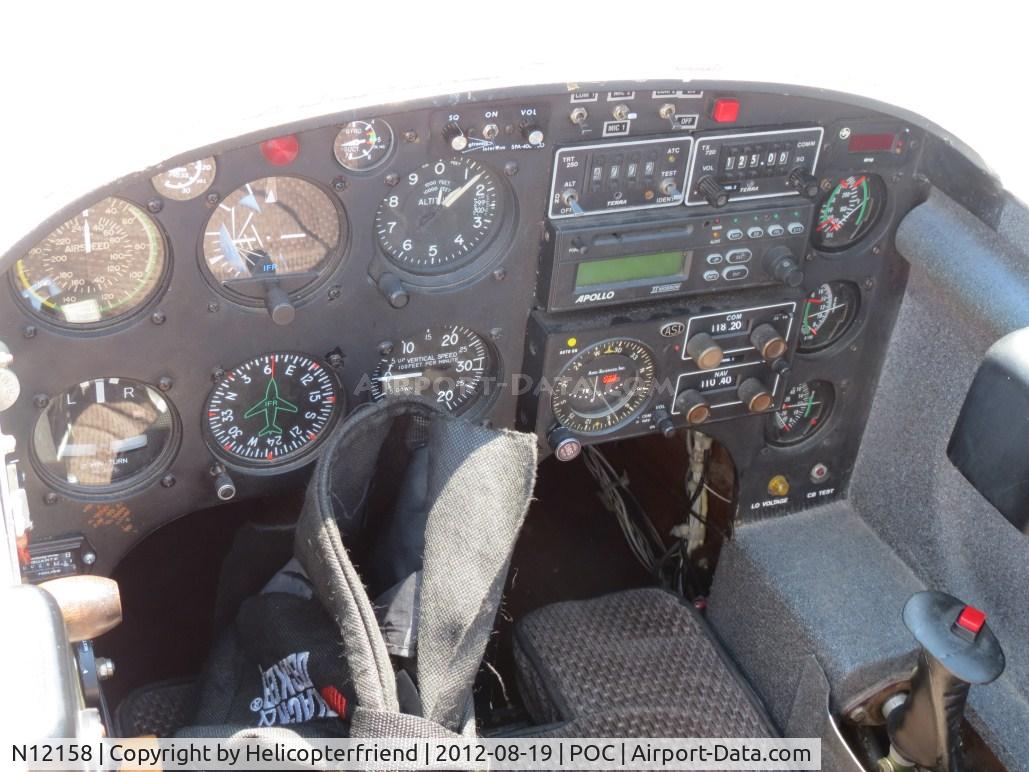 N12158, 1978 Rutan Long-EZ C/N JC1, cockpit instruments
