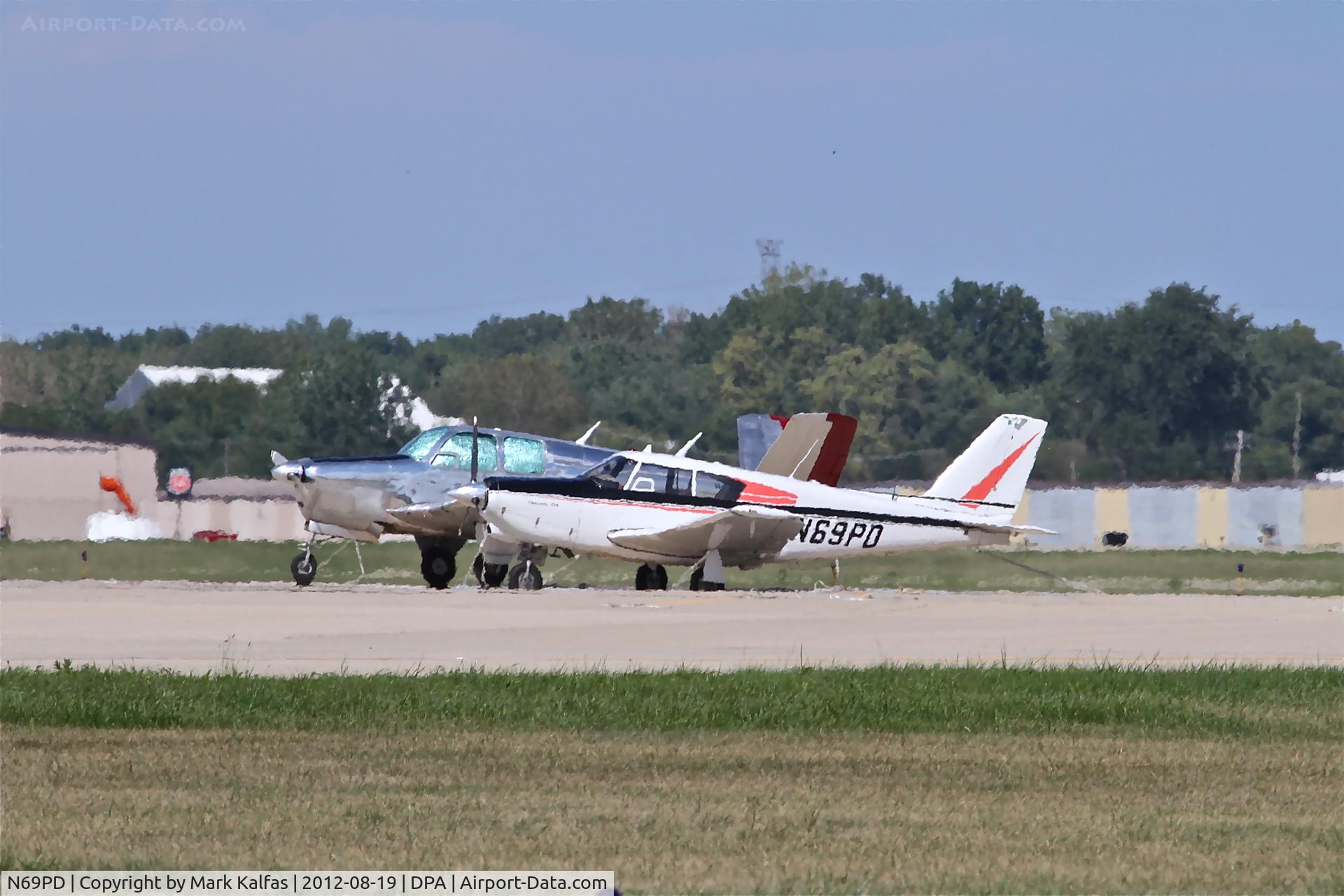 N69PD, 1960 Piper PA-24-250 Comanche C/N 24-1377, Piper PA-24-250,Piper Comanche 250 on the ramp KDPA.
