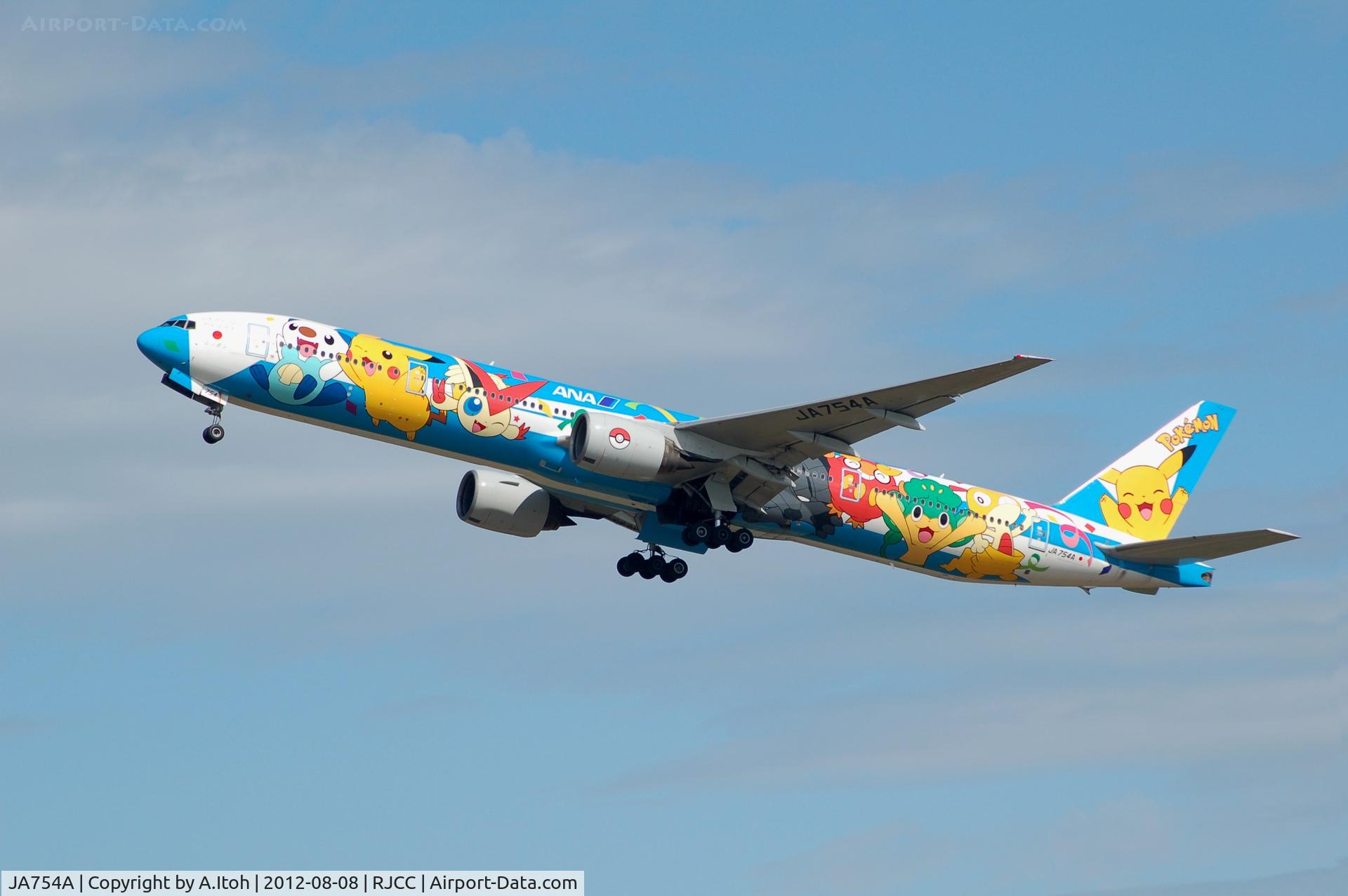 JA754A, 1998 Boeing 777-381 C/N 27939, ANA  