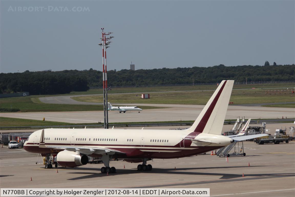 N770BB, 1991 Boeing 757-2J4 C/N 25220, Flying Dutchman on TXL apron......