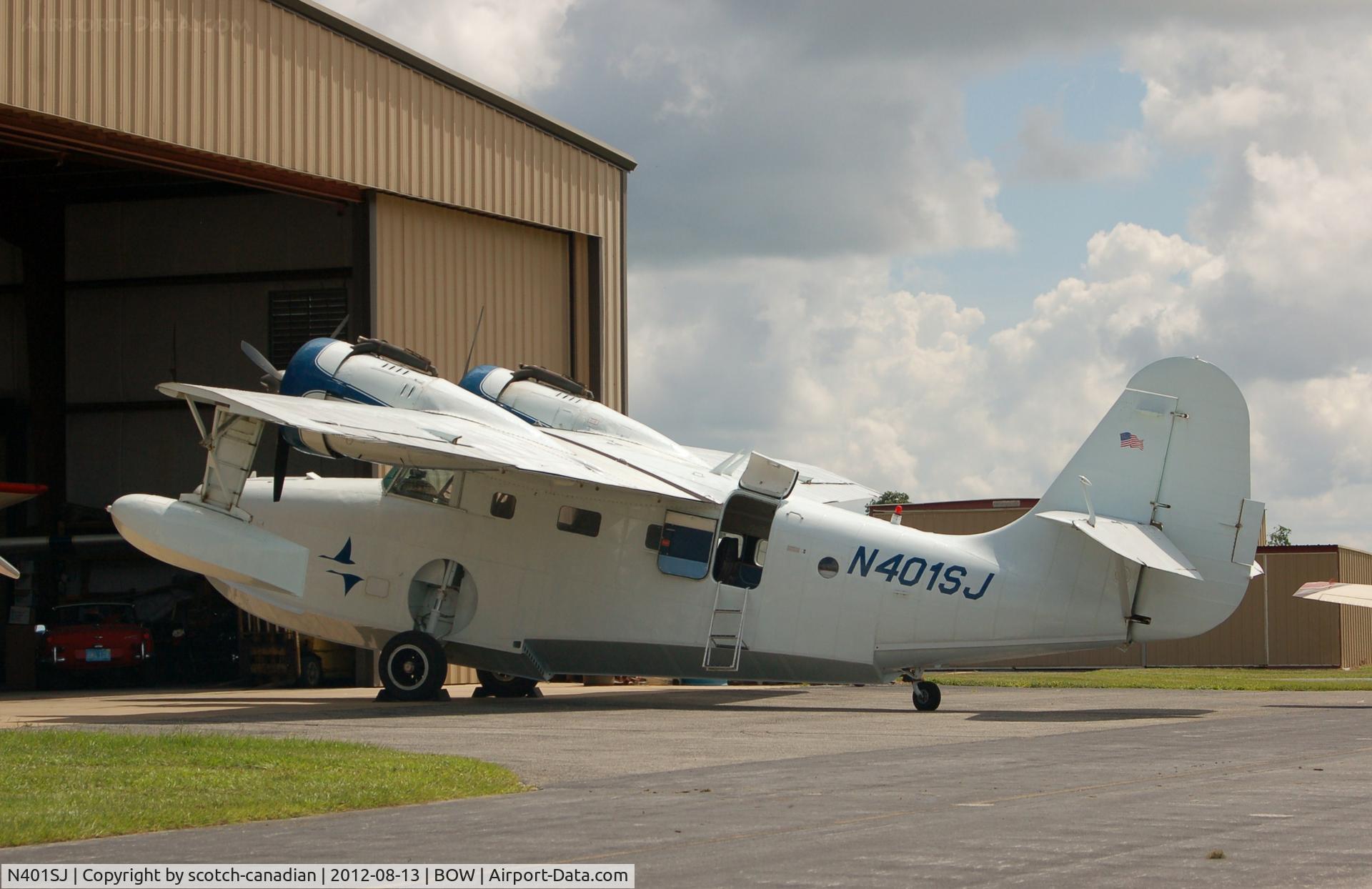 N401SJ, 1943 Grumman G-21A Goose C/N 1168, 1943 Grumman G-21A Goose N401SJ at Bartow Municipal Airport, Bartow, FL