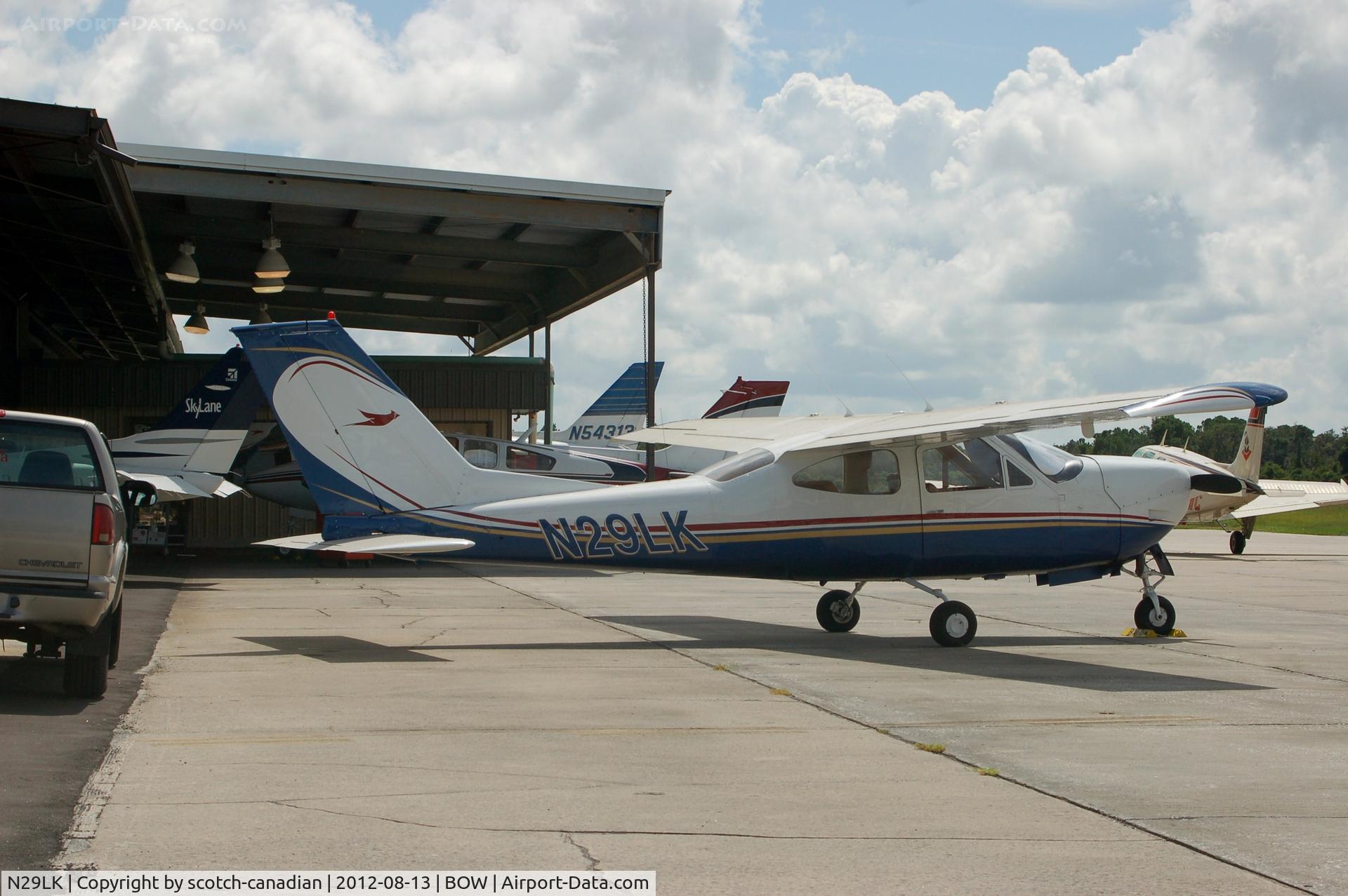 N29LK, 1975 Cessna 177RG Cardinal C/N 177RG0736, 1975 Cessna 177RG N29LK at Bartow Municipal Airport, Bartow, FL