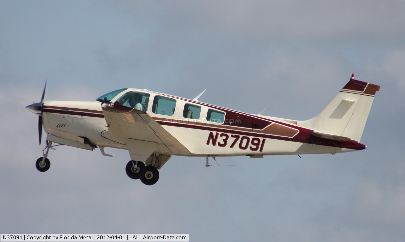N37091, 1980 Beech A36 Bonanza 36 C/N E-1761, Beech A36