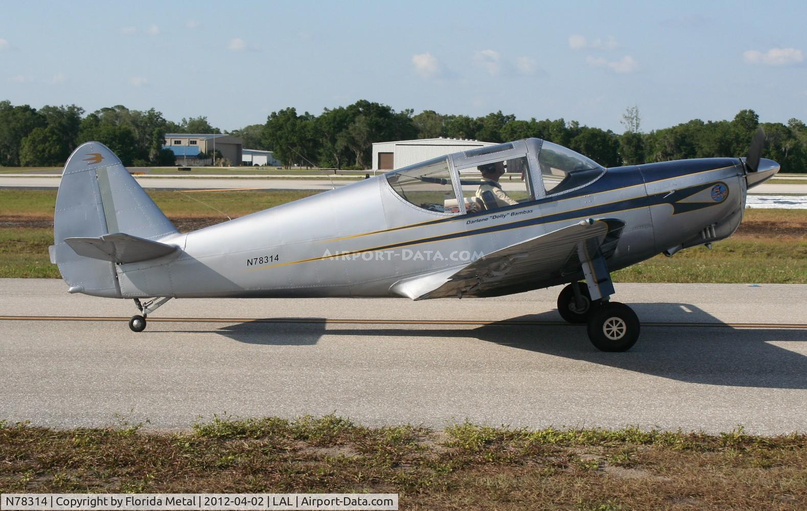 N78314, 1948 Temco GC-1B Swift C/N 2314, Globe GC-1B