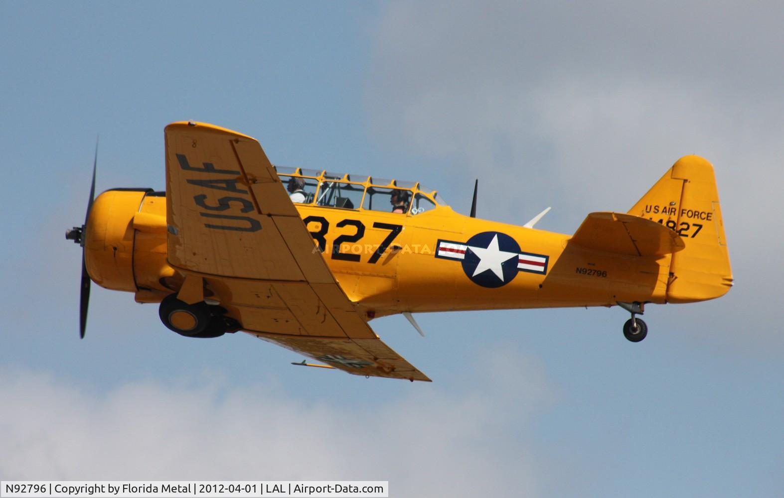 N92796, 1951 North American AT-6G Texan C/N 182-514 (51-14827), AT-6G