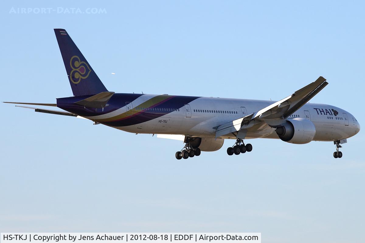 HS-TKJ, 2007 Boeing 777-35R/ER C/N 35161, Arriving from BKK