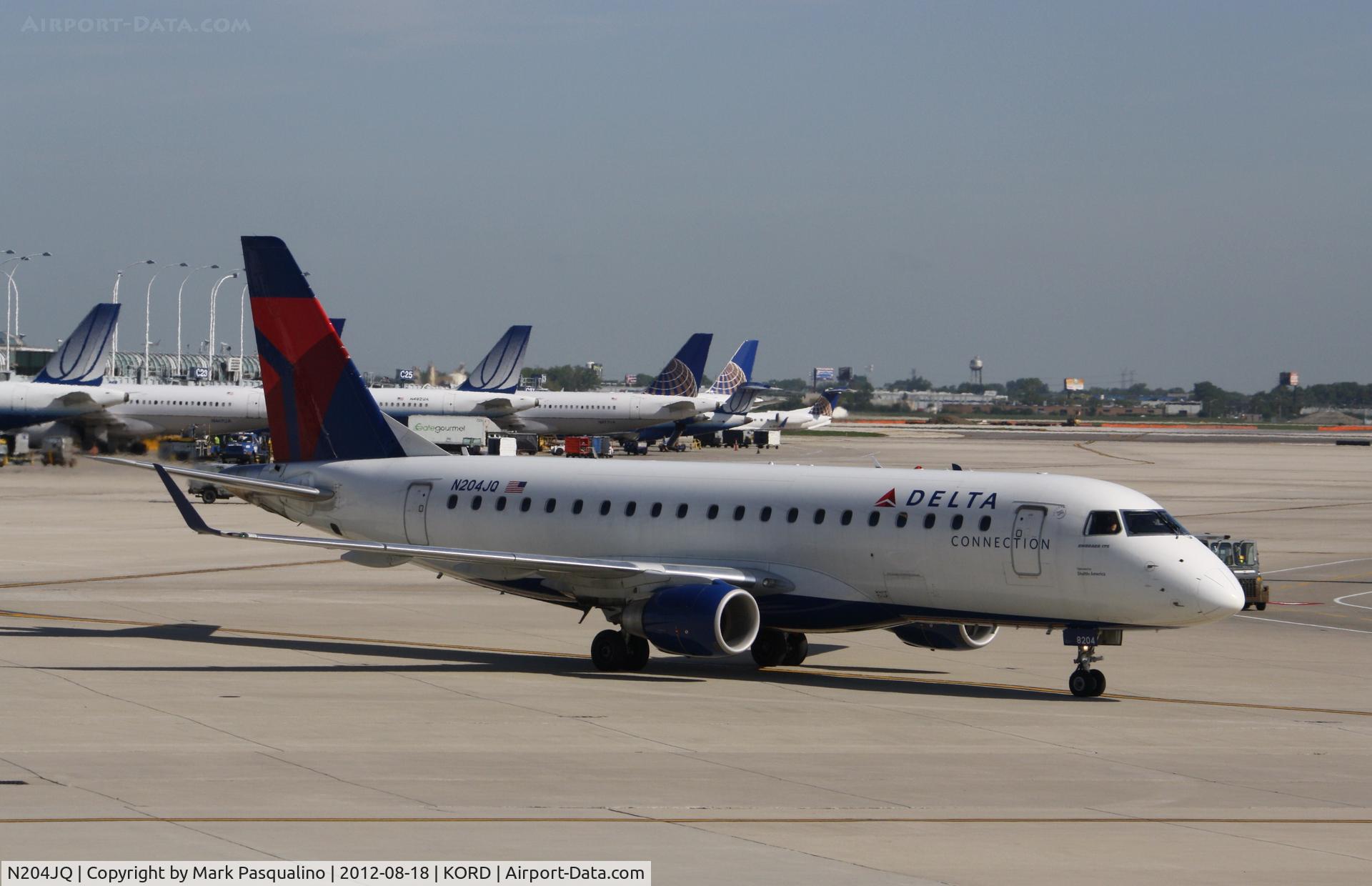 N204JQ, 2008 Embraer 175LR (ERJ-170-200LR) C/N 17000243, ERJ 170-200 LR