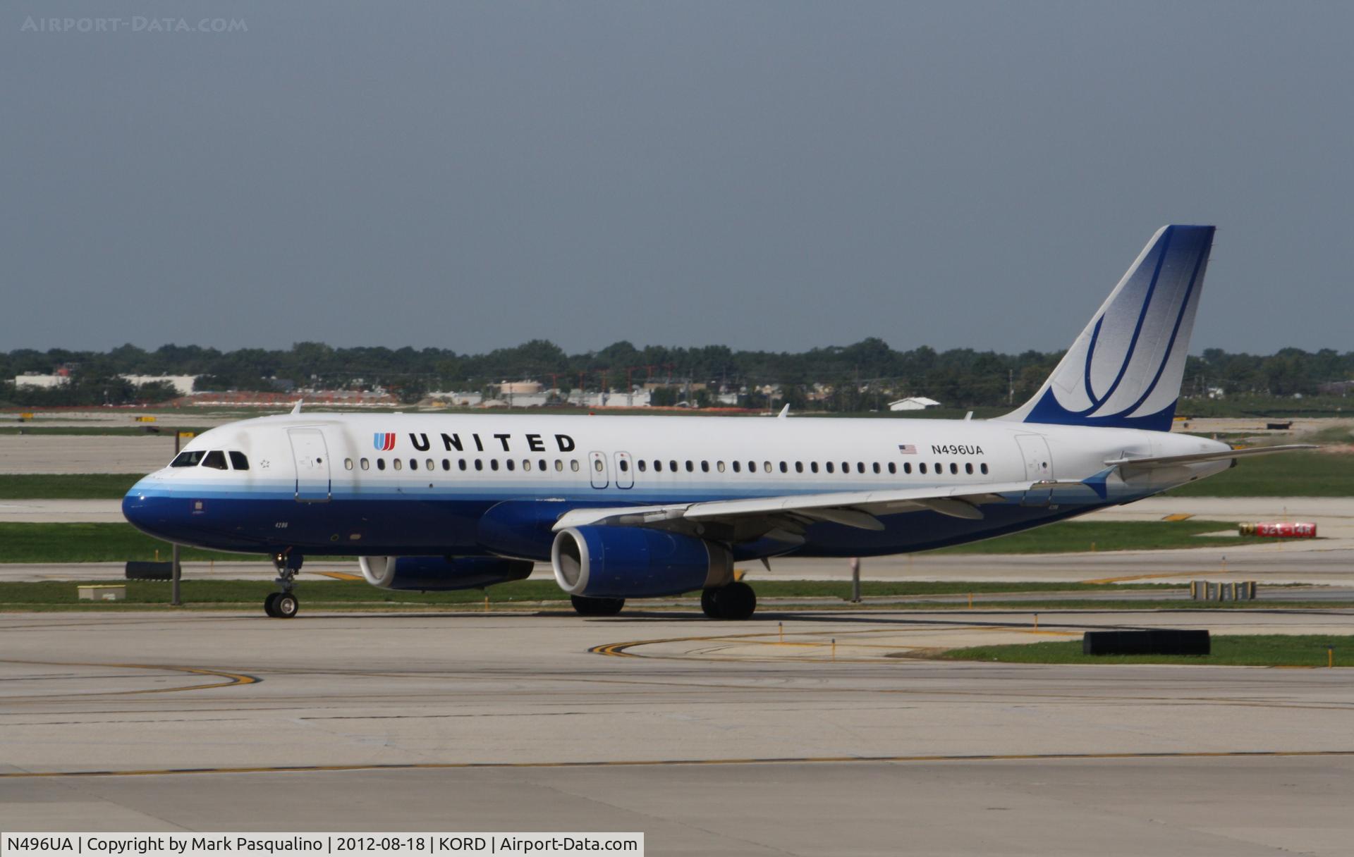 N496UA, 2002 Airbus A320-232 C/N 1845, Airbus A320