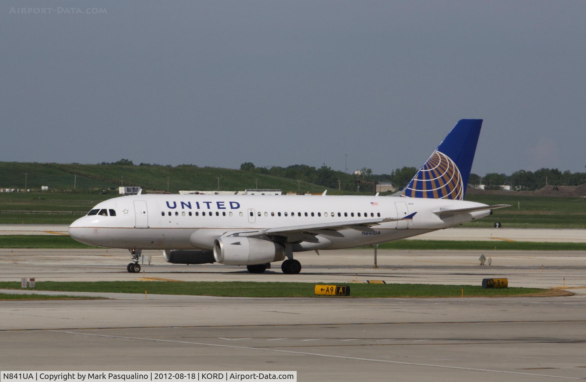 N841UA, 2001 Airbus A319-131 C/N 1545, Airbus A319